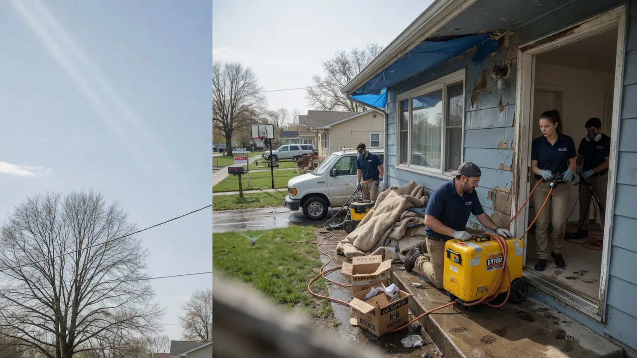 Basement Flood Cleanup in Morris, PA near me